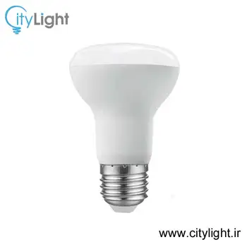 لامپ ال ای دی حبابی R63 گوشکوبی 9 وات نمانور آسیا
