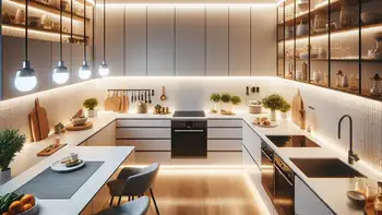 راهنمای طراحی نورپردازی آشپزخانه